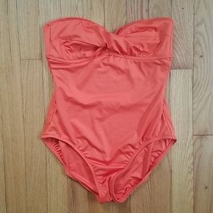 Vintage Strapless Lei Lani Swimmer